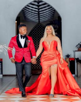 Harmonize and girlfriend Kajala
