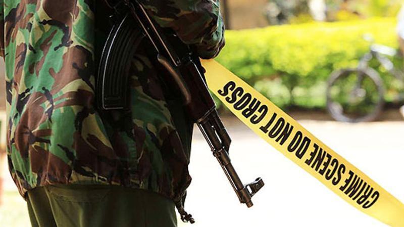 File image of a police officer at a crime scene. |Photo| Courtesy|