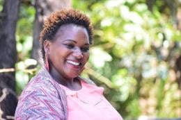 Judy Kihumba founder of Talking Hands and Listening Eyes. 