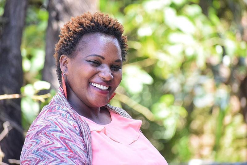 Judy Kihumba founder of Talking Hands and Listening Eyes. 
