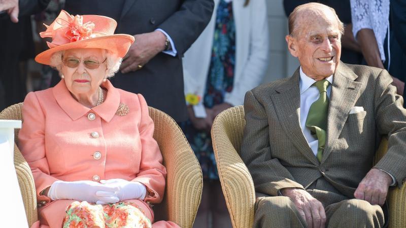 Queen Elizabeth and Prince Philip, the Duke of Edinburgh