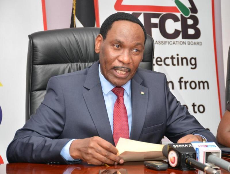 File image of former KFCB CEO Ezekiel Mutua. |Photo| Courtesy|