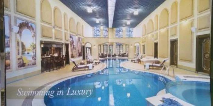 Image of a pool inside Jimmy Wanjigi's Muthaiga mansion. |Courtesy| YouTube|