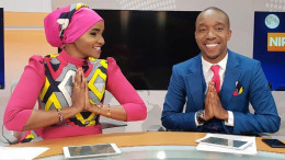 Citizen TV News anchors Lulu Hassan and Rashid Abdalla. |Photo| Courtesy|