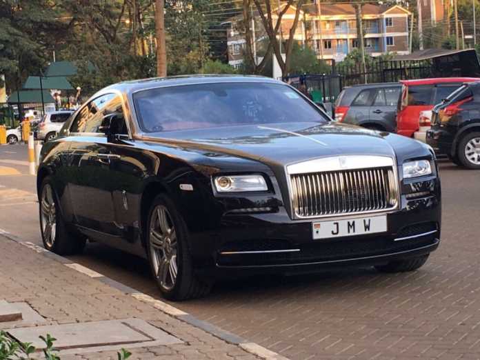 Jimmy Wanjigi's Rolls-Royce Provenance Phantom Coupe. |Photo| Courtesy|