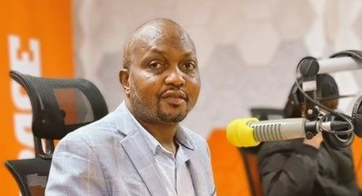 Moses Kuria during an interview.