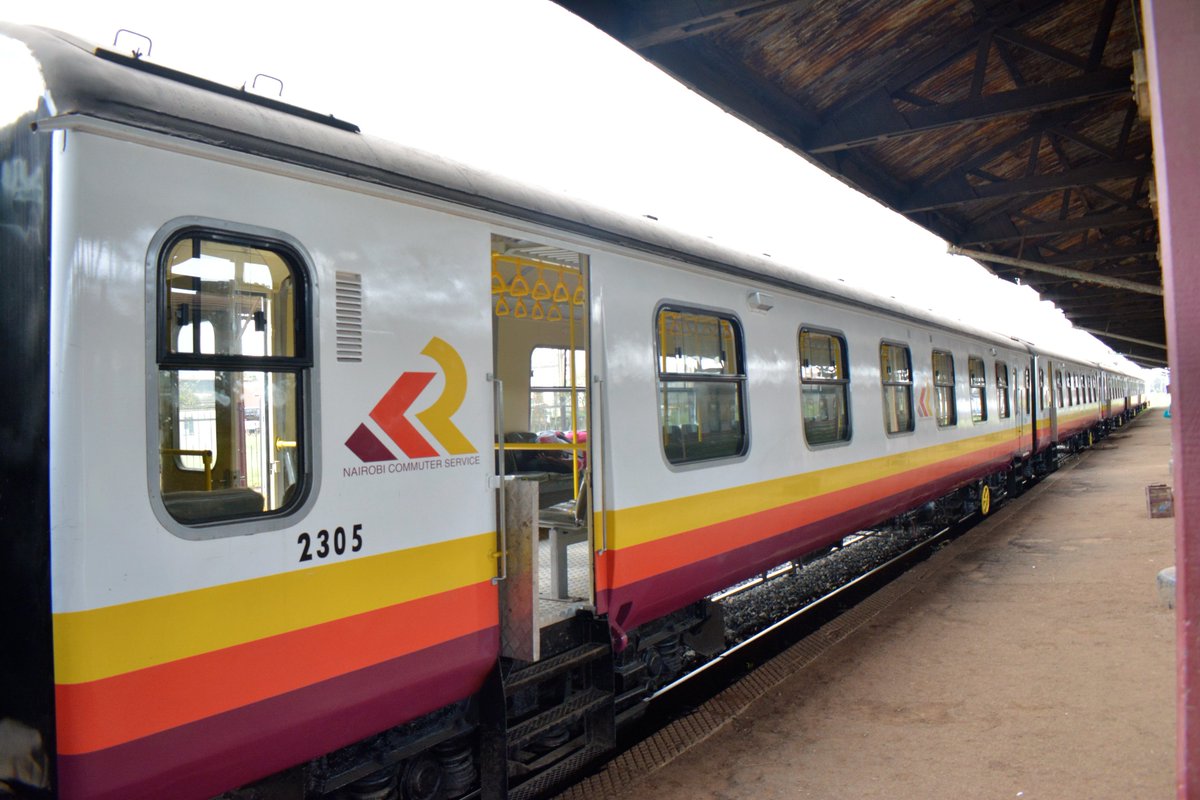 A Kenya Railways Commuter train. |Photo| Courtesy|