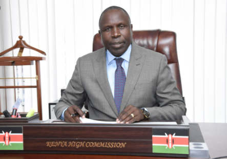 Kenya’s High Commissioner in India, Willy Bett