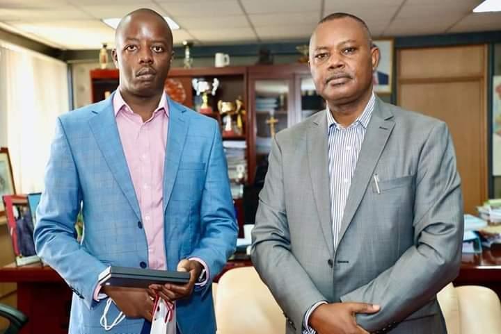 DCI George Kinoti Holds Meeting With Raila Jr