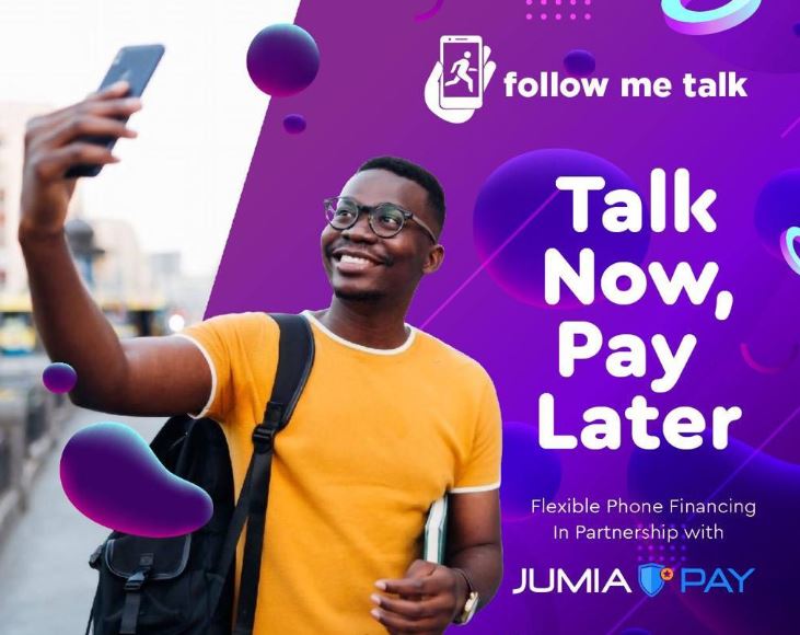 #TalkNowPayLater - Jumia Announces Partnership with Follow Me Talk 