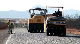 China Wu Yi Kenya ltd engineers tarmac a road i n Kenya. |Photo| Courtesy|