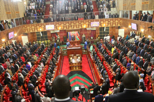 File image of Kenyan Parliament in session. [Photo: Courtesy]