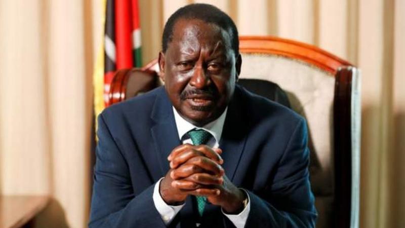 File Image of ODM leader Raila Odinga 