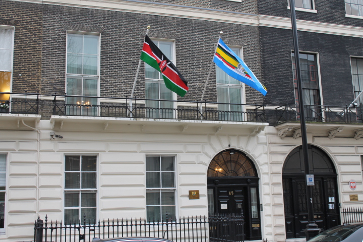 Kenya's High Commission in London office building. |Photo| Courtesy|