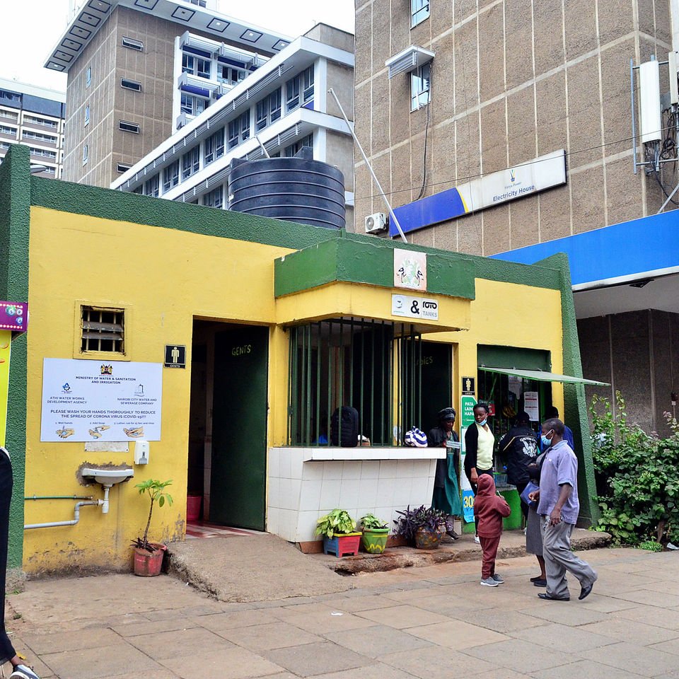 Public toilets in Nairobi taken over by NMS