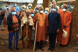National Assembly Speaker Justin Muturi at his coronation on May 22, 2021. |Photo| Courtesy|