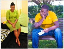 Comedian Terence and his children's mother Waneta