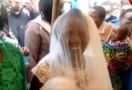 Snipshot of Elizabeth Nalem during her wedding on May 26, 2021. |Photo| Courtesy|