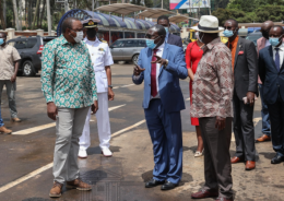 President Uhuru Kenuatta and ODM Leader Raila Odinga