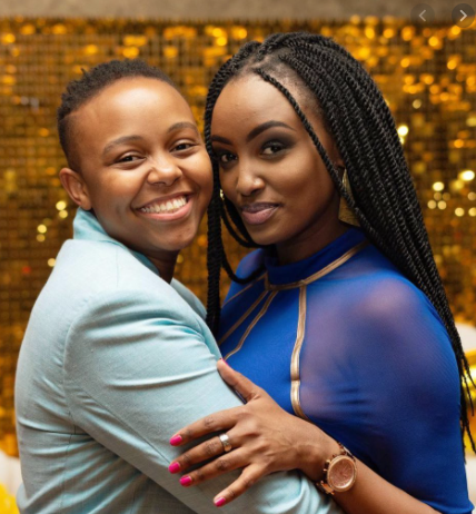 Media personality Makena Njeri and Marini founder Michelle Ntalami