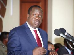File image of Interior Cabinet Secretary Fred Matiang'i. |Photo| Courtesy|