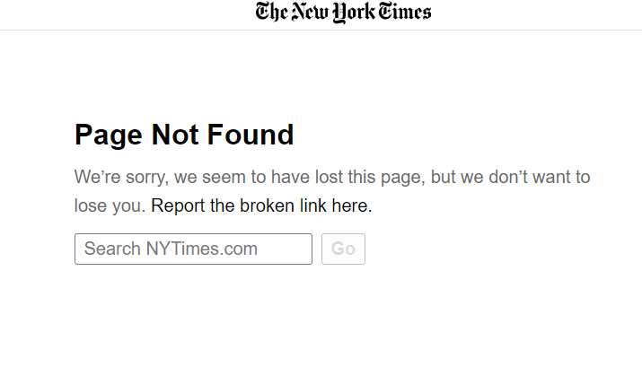 Major News Websites Crash Worldwide
