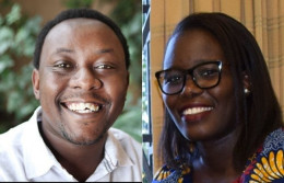 A collage image of Prof. Thumbi Mwangi and Dr. Loice Ombajo. |Photo| Courtesy|