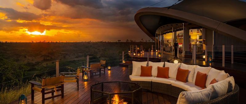 Mahali Mzuri tent, sunset watch. |Photo| Courtesy|