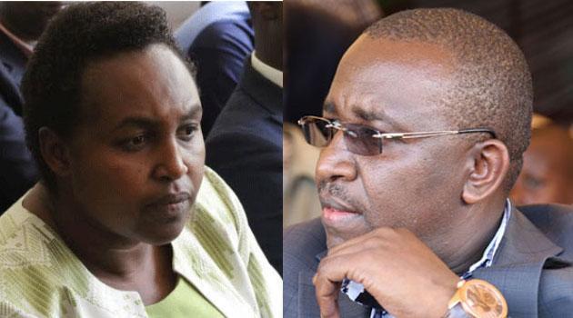 Maryanne Kitany and Semator Mithika Linturi