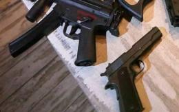 File image of guns. |Photo| Courtesy|