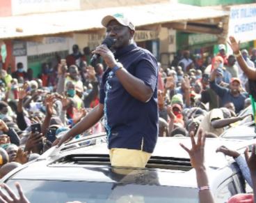 DP William Ruto in West Pokot County 