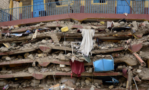 Building collapses [Photo Courtesy]