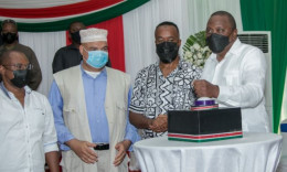 President Uhuru Kenyatta unveils Shs 10 billion fisheries project. 