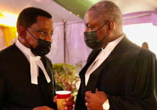 Otiende Amollo and James Orengo/ Photo courtesy