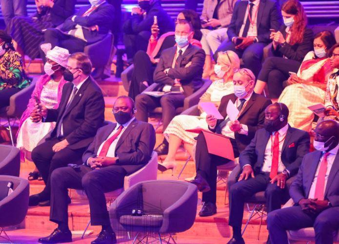 File Image of President Uhuru Kenyatta in France 