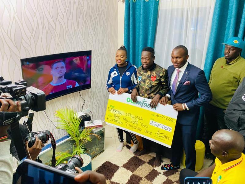 Odibets Comes to the Rescue of Footballer Ezekiel Otuoma