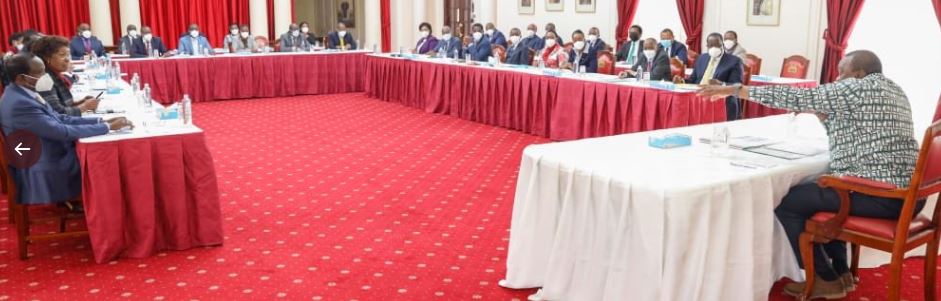 President Uhuru Kenyatta meets Ukambani leaders 