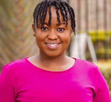 file image of Yvonne Mwende, a development communication specialist. 