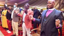 DP William Ruto during a Sunday Service at New Breed City Chapel, Kiambu Road, Kiambu County.