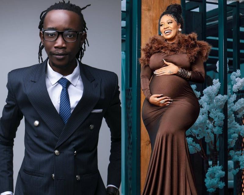 Comedian Akuku Danger and Vera Sidika who have clashed over Ksh 5000