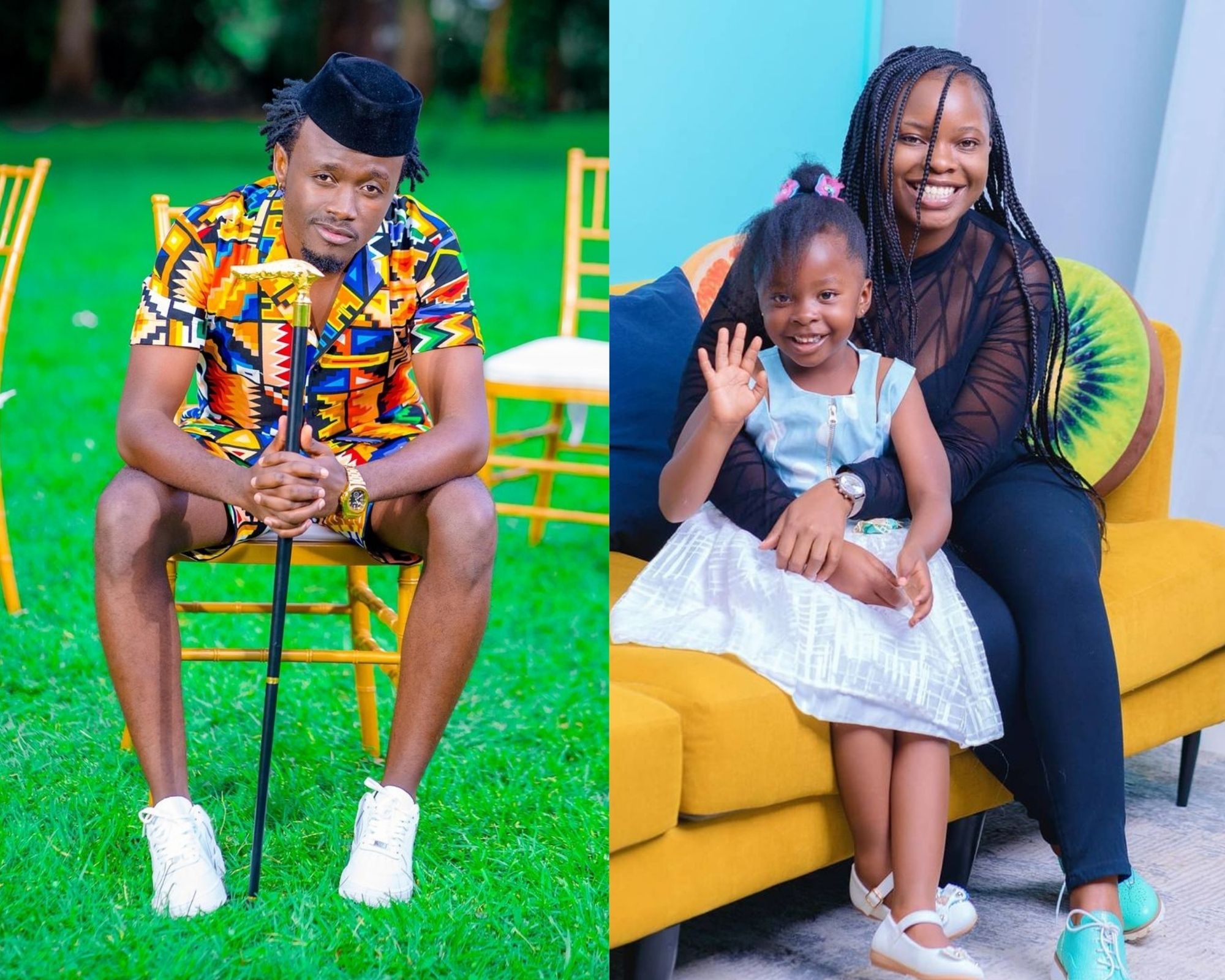 Bahati Apologizes to Daughter Mueni & Baby Mama Yvette for Denying them for 2 Years