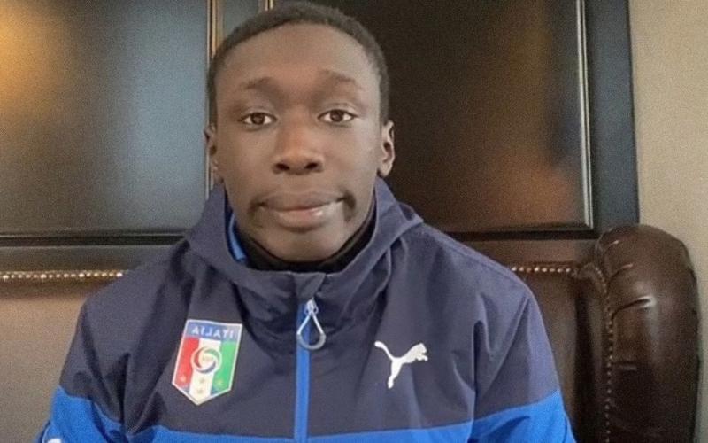 File Image of Khaby Lame, a Senegalese with Italian citizenship. 