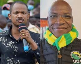Embakasi East MP Babu Owino and former Kakamega Senator Boni Khalwale