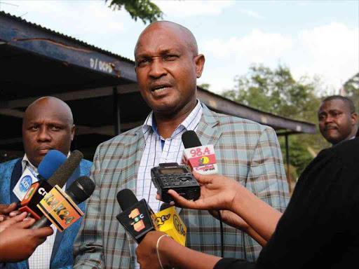 File Image of former Imenti Central MP Gideon Mwiti. 