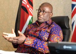 Kenyan High Commissioner to the UK Manoah Esipisu/ State House