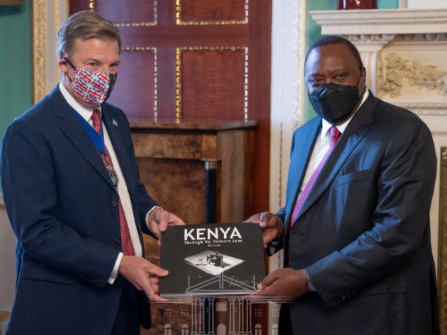 President Uhuru Kenyatta is in the UK for a 3-day visit. 