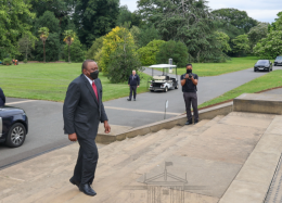 President Uhuru Kenyatta in the UK