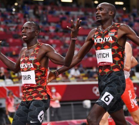 File Image of Emmanuel Korir and Ferguson Rotich.  