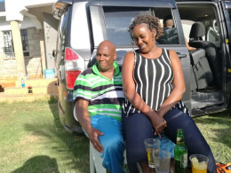 Philomena Njeri and Jonathan Mukund