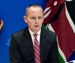 Chargé d’Affaires Eric Kneedler. Image: Twitter/ US Embassy 